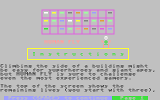 C64 GameBase Human_Fly (Public_Domain)