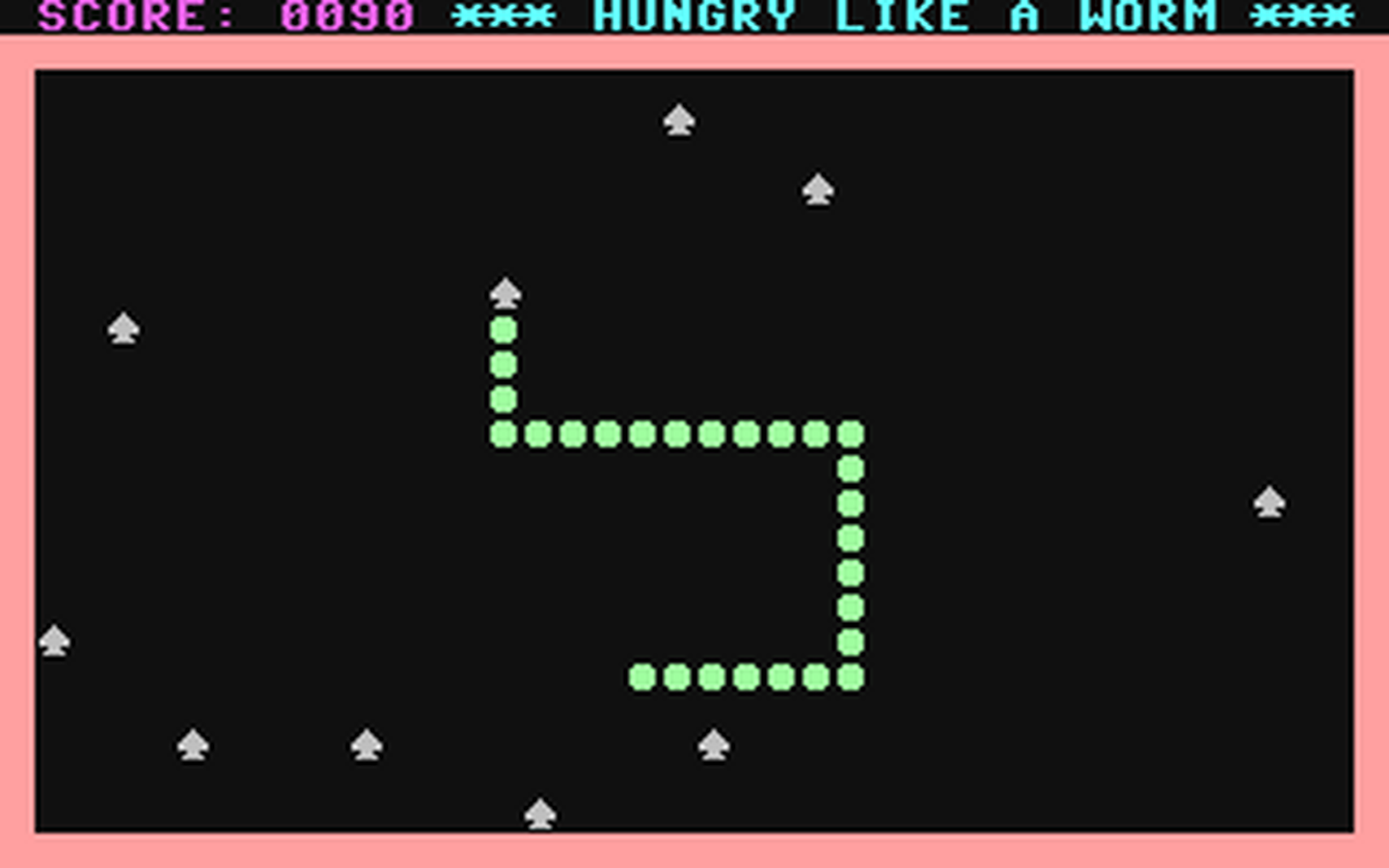 C64 GameBase Hungry_Worm (Public_Domain) 1988