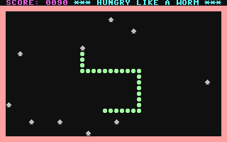 C64 GameBase Hungry_Worm (Public_Domain) 1988