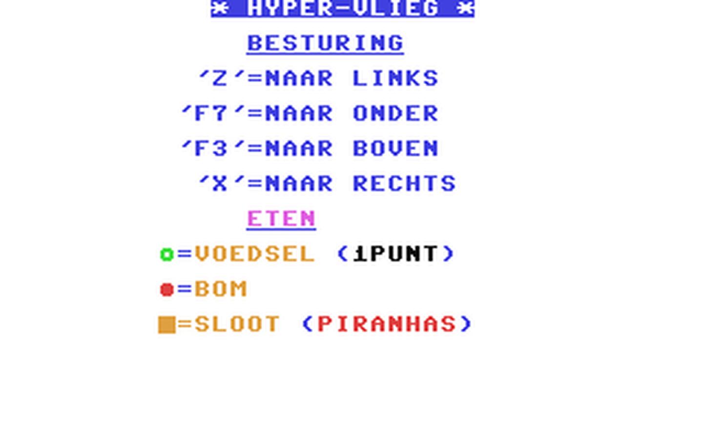 C64 GameBase Hyper-Vlieg Courbois_Software 1984