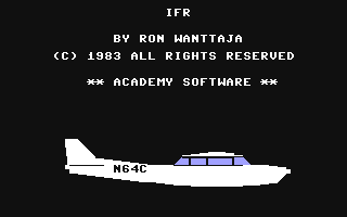 C64 GameBase IFR Academy_Software 1983