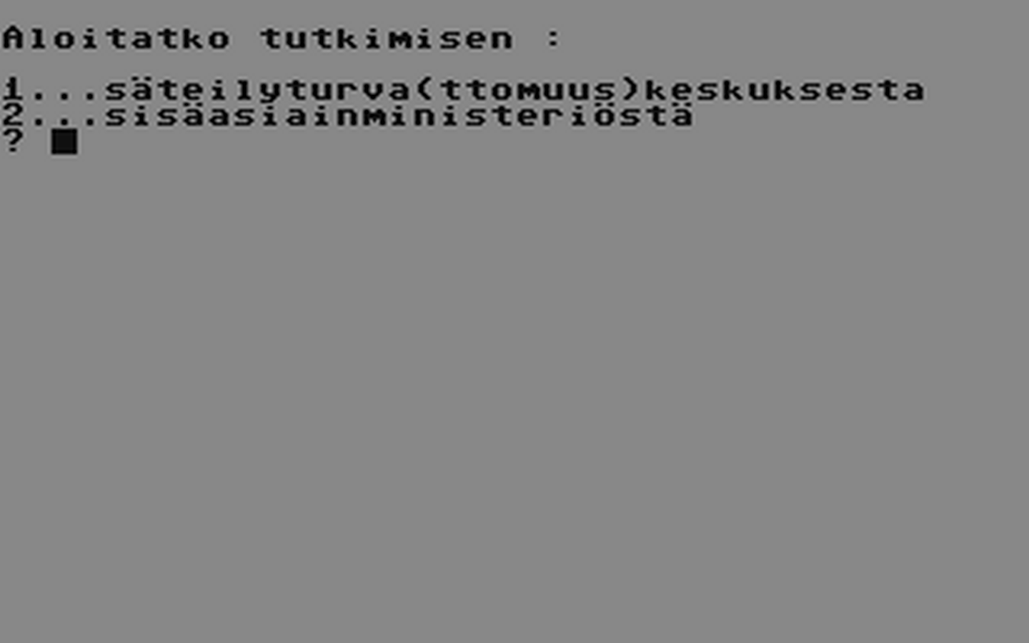 C64 GameBase Ilpo-sedän_seikkailut_osa_7/46 Protocol_Productions_Oy/Floppy_Magazine_64 1986