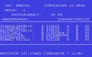 C64 GameBase Imbiss-Bude 1984