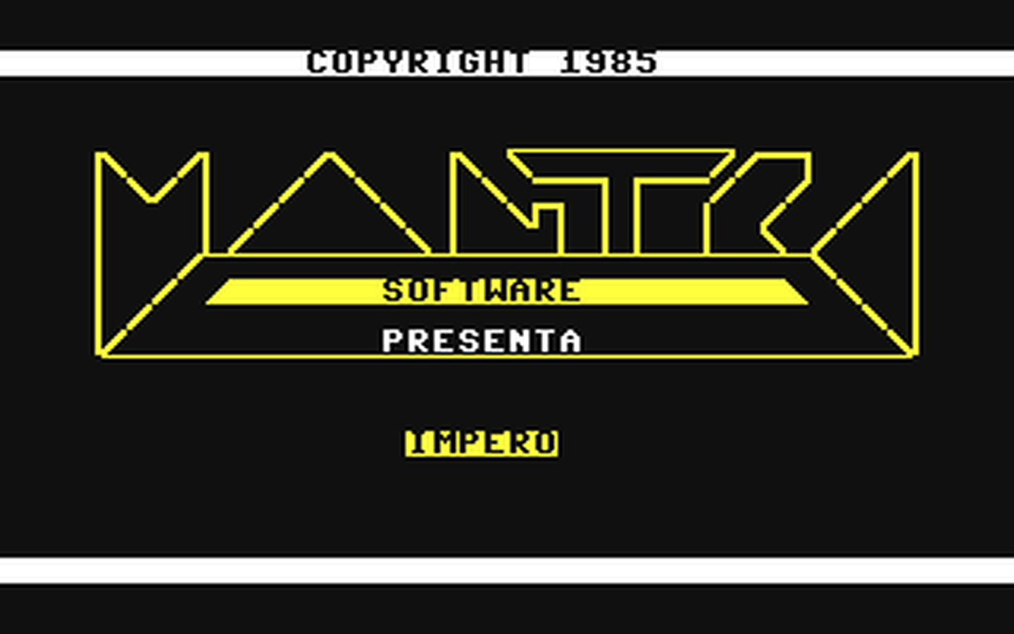 C64 GameBase Impero Mantra_Software 1985