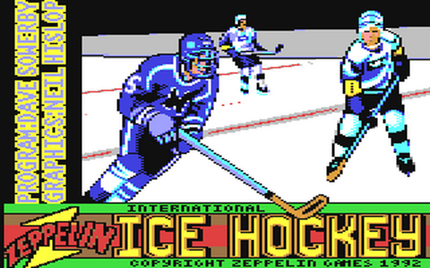 C64 GameBase International_Ice_Hockey Zeppelin_Games 1992
