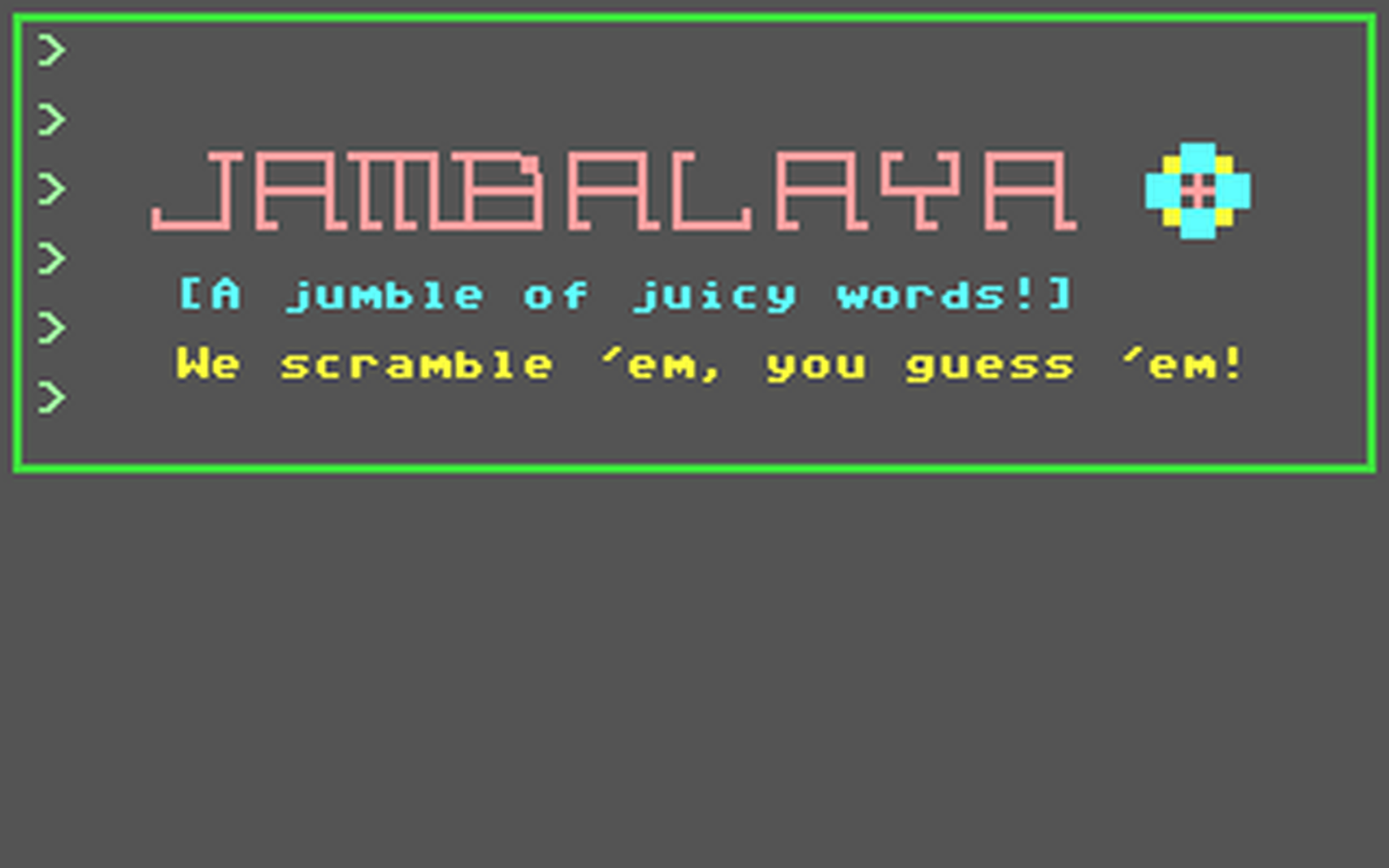 C64 GameBase Jambalaya