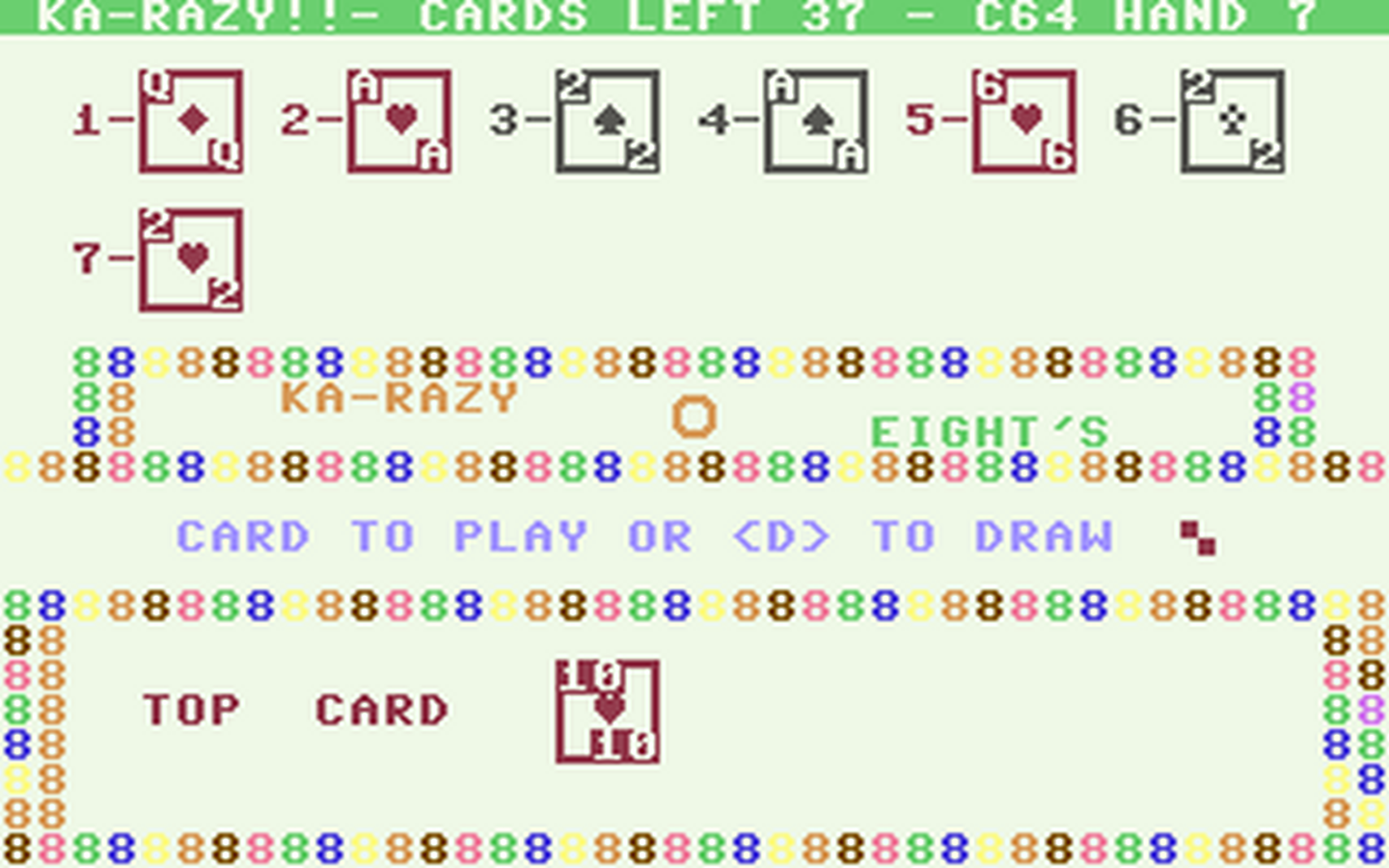 C64 GameBase Ka-Rasy_Eight's 1987