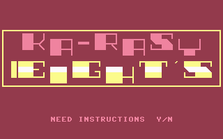 C64 GameBase Ka-Rasy_Eight's 1987