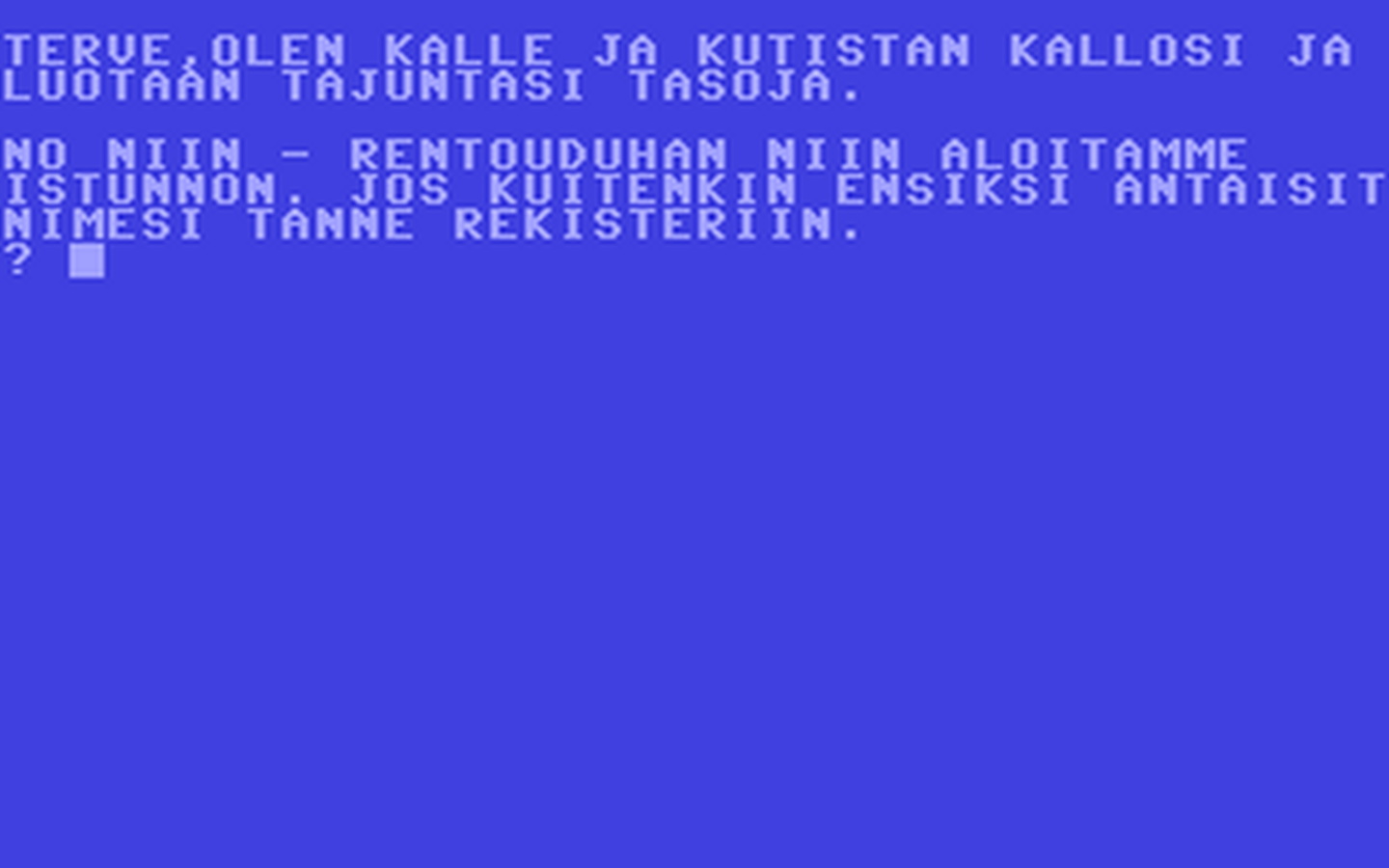 C64 GameBase Kalle_Kotipsykiatri MikroBitti 1984