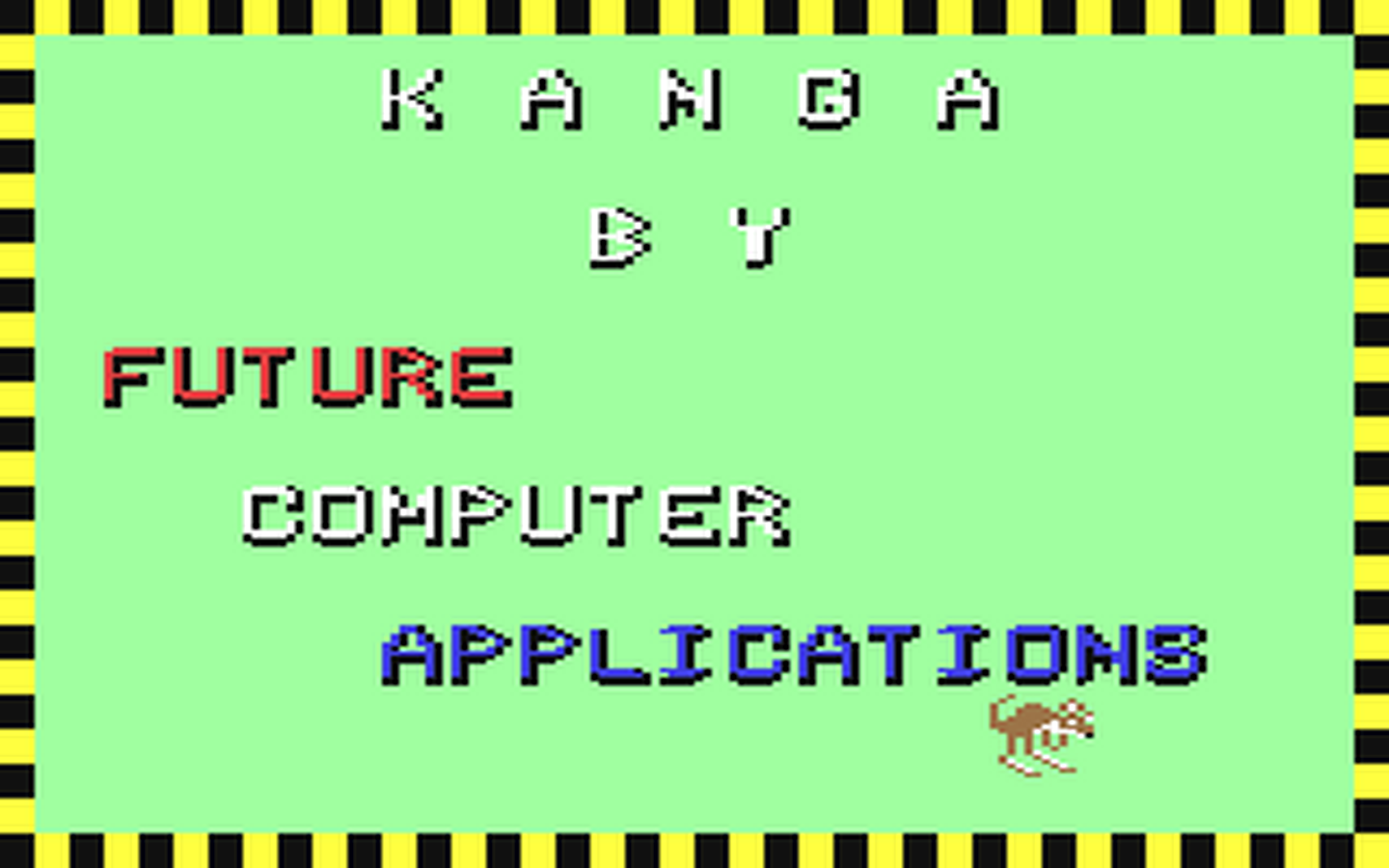 C64 GameBase Kanga Future_Computer_Applications 1983