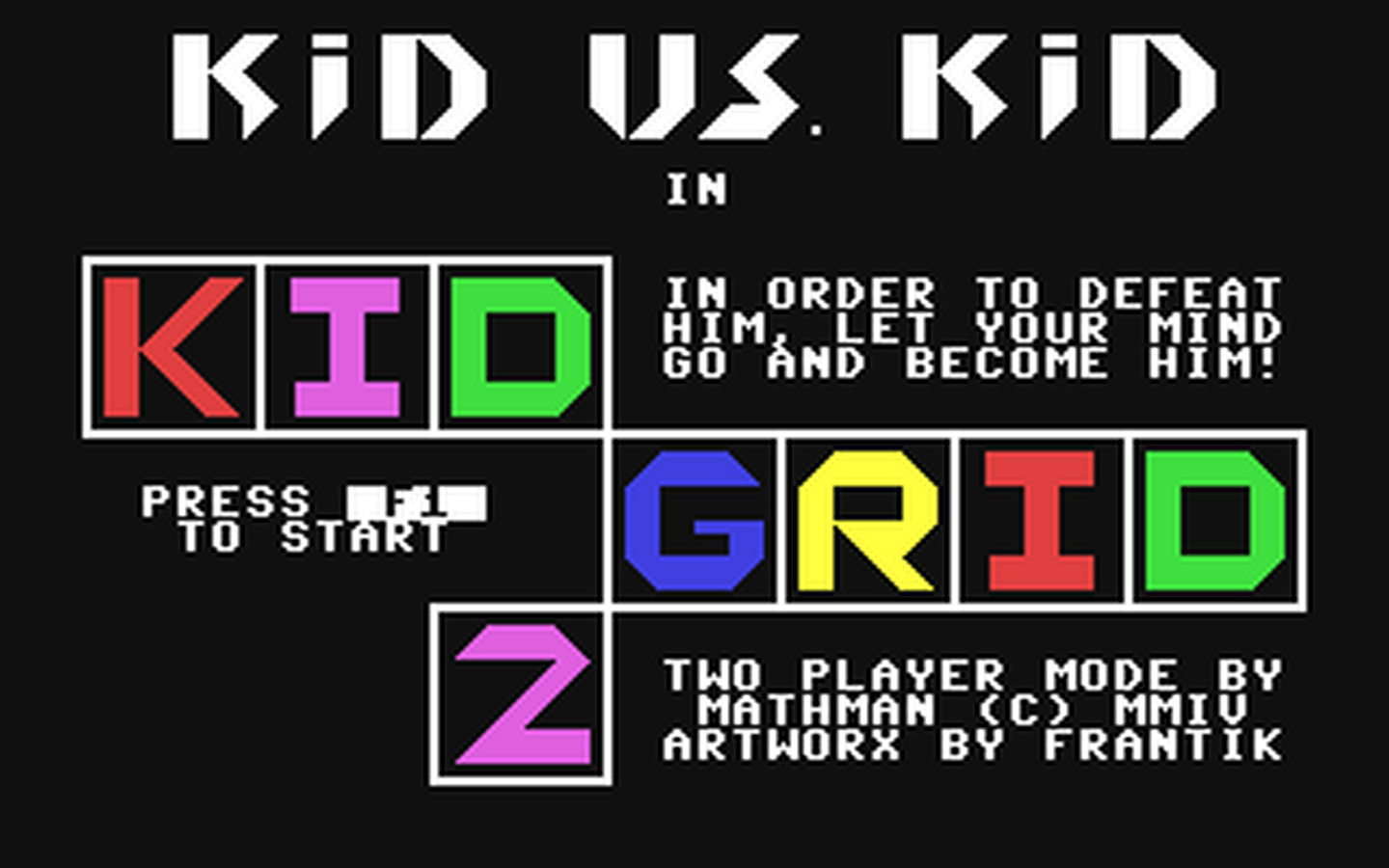 C64 GameBase Kid_Grid_II_-_Kid_vs._Kid (Public_Domain) 2004