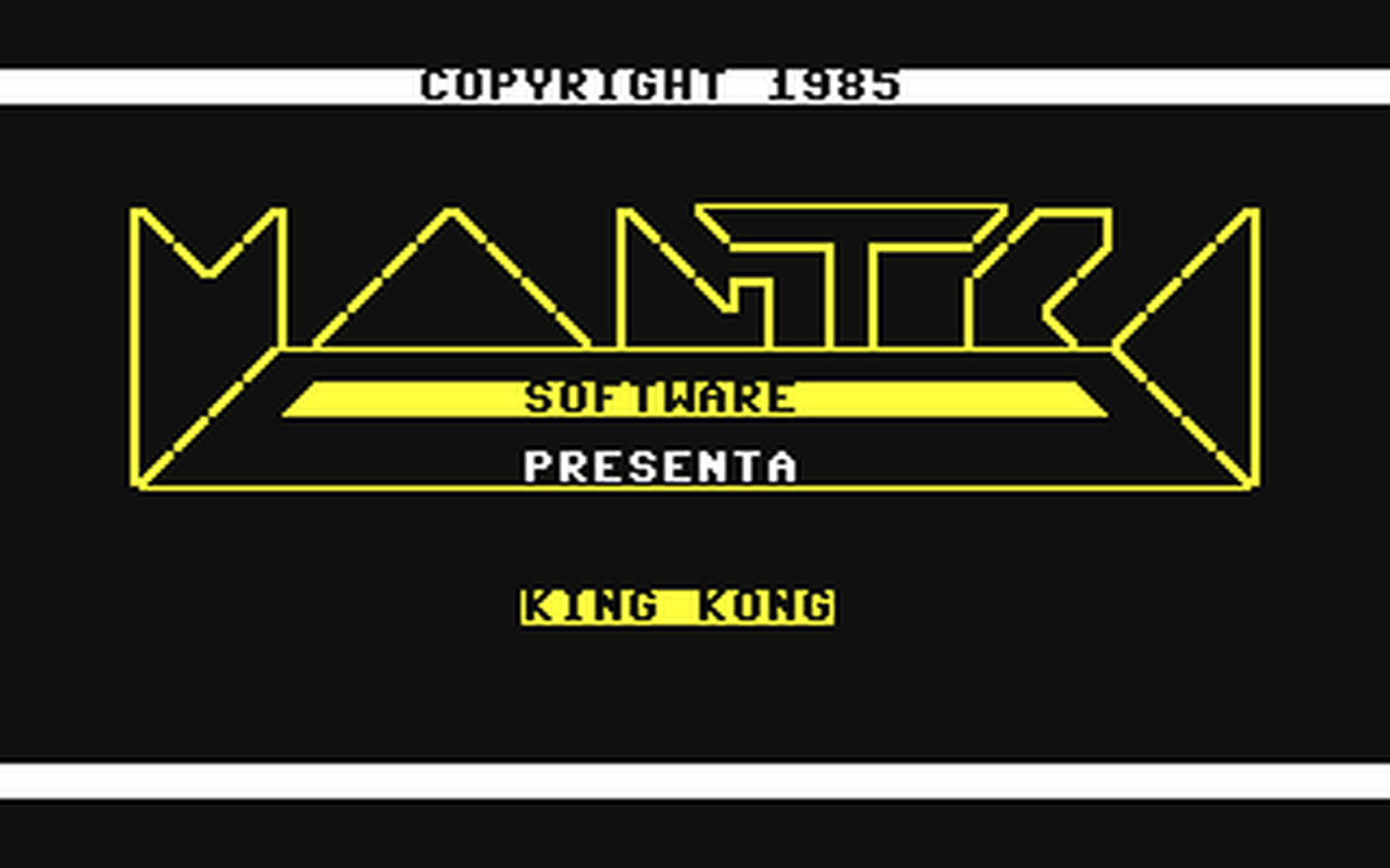 C64 GameBase King_Kong Mantra_Software 1985