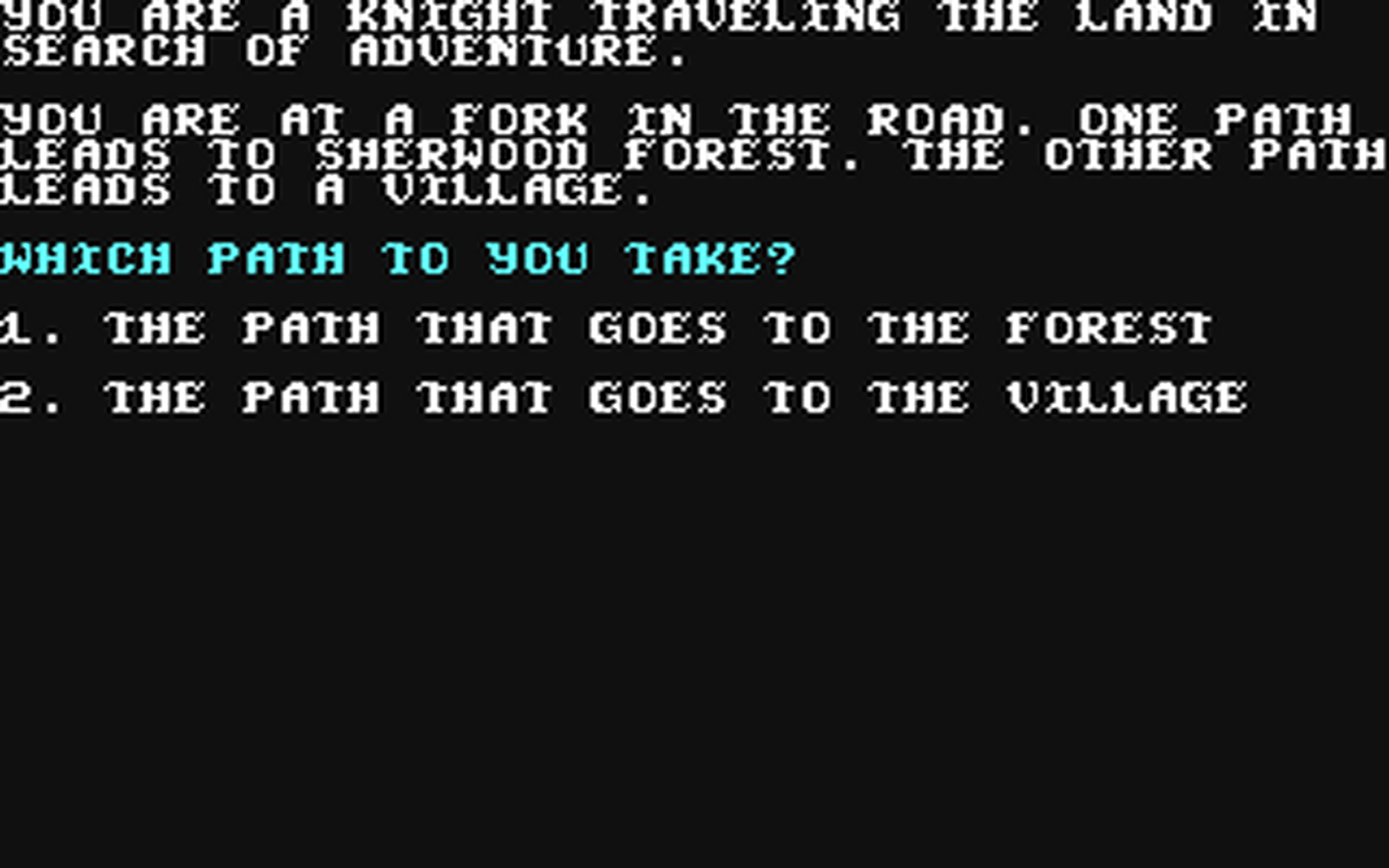 C64 GameBase Knight's_Journey (Public_Domain) 2006