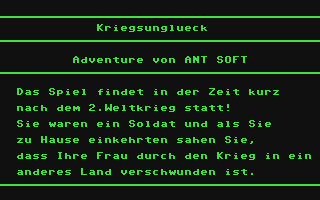 C64 GameBase Kriegsunglück (Public_Domain)