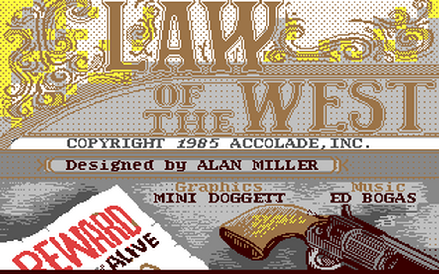 C64 GameBase Law_of_the_West Accolade 1985