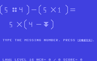 C64 GameBase Laws_of_Arithmetic Milliken