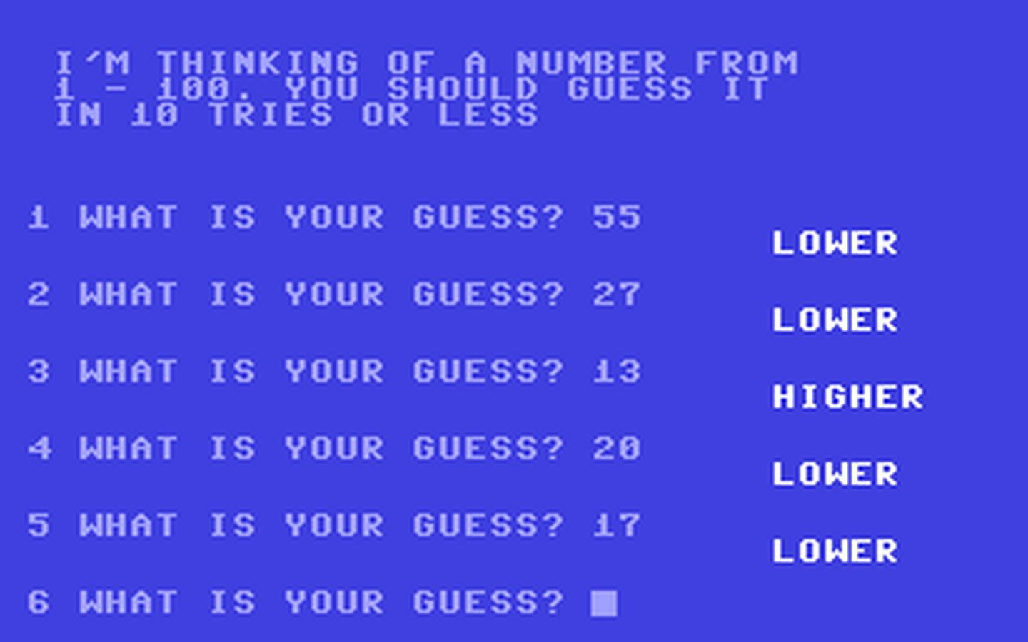 C64 GameBase Letter_or_Number_Guess RUN 1990