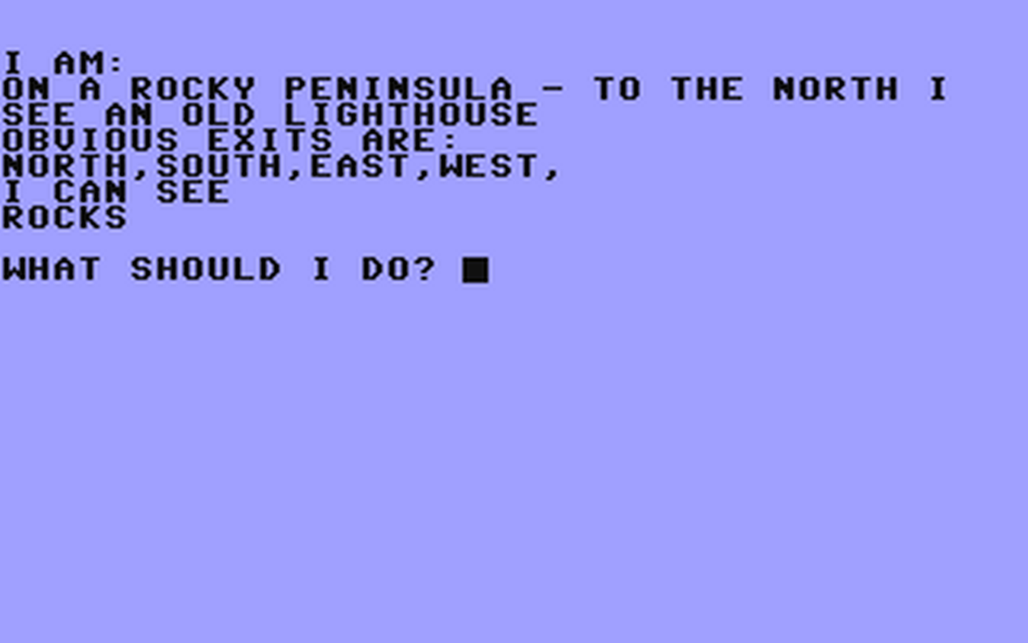 C64 GameBase Lighthouse_Adventure Falsoft/Newrainbow_Publications 1983