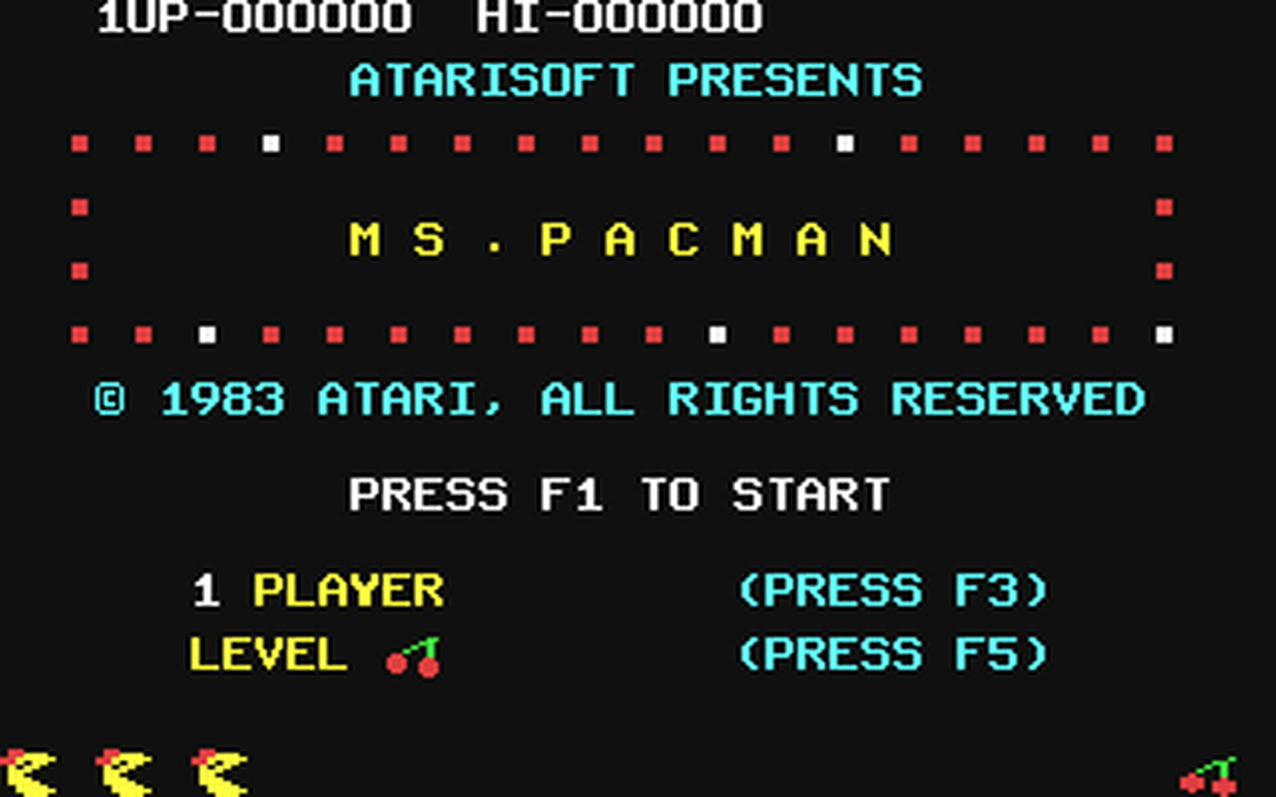 C64 GameBase Ms._Pacman Atarisoft 1983