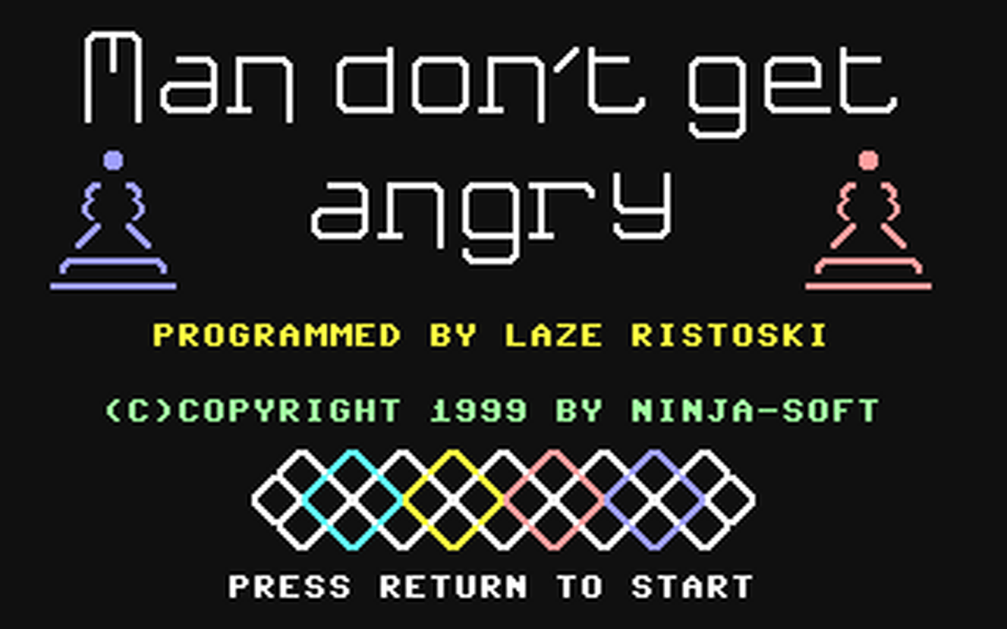 C64 GameBase Man_Don't_Get_Angry (Public_Domain) 1999