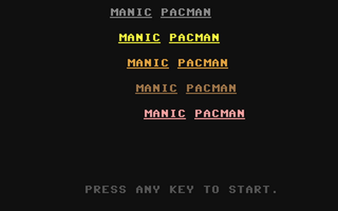 C64 GameBase Manic_Pacman C+VG_(Computer_&_Video_Games_Magazine) 1985