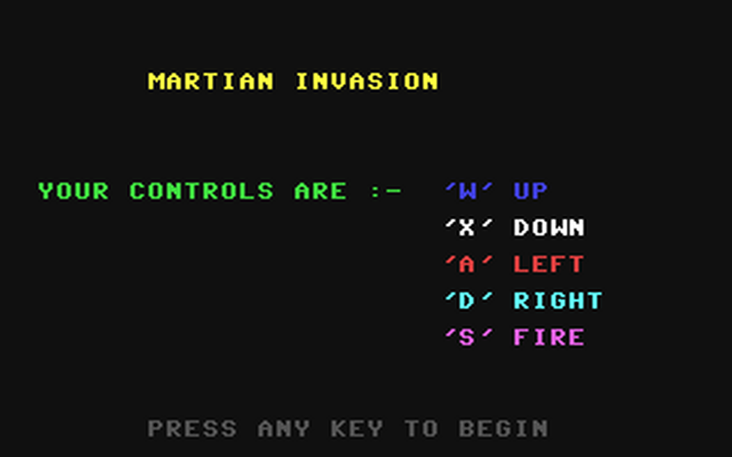 C64 GameBase Martian_Invasion Melbourne_House 1983