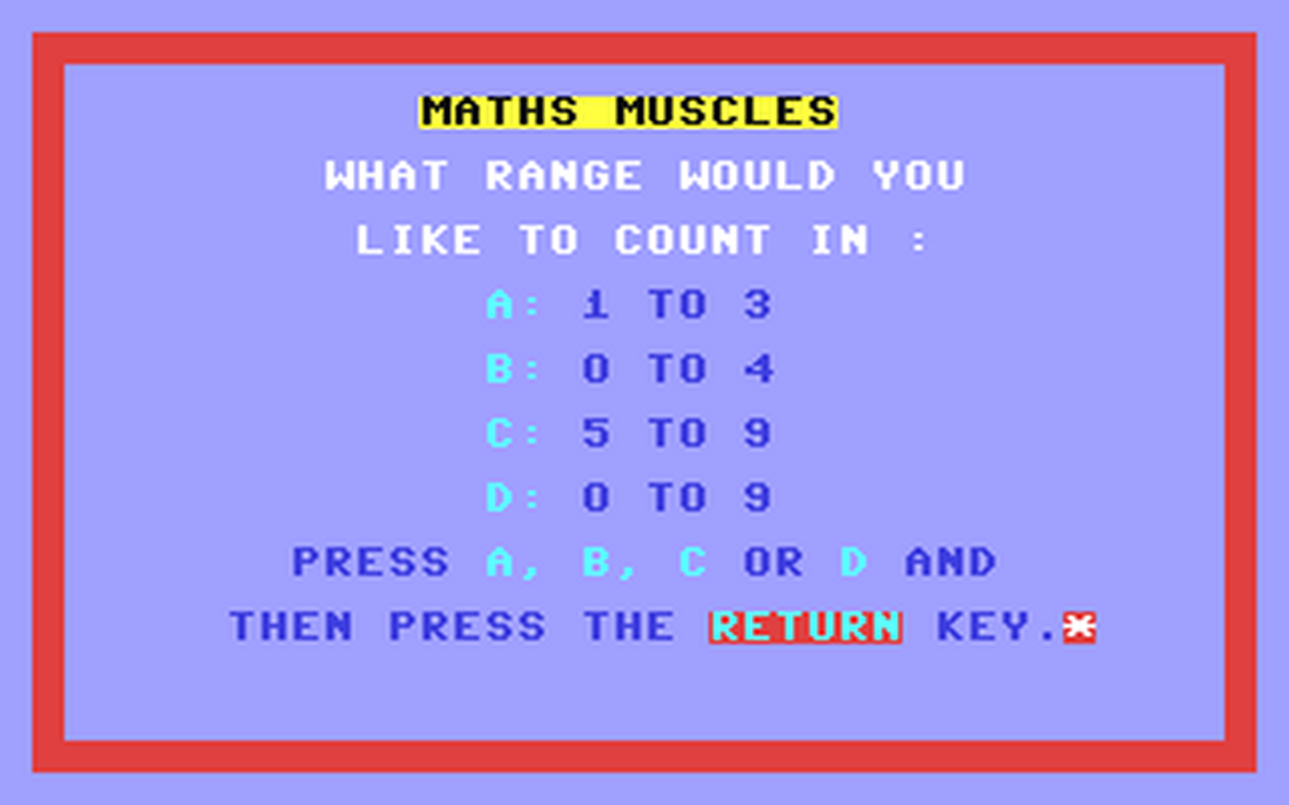C64 GameBase Math_Muscles ShareData,_Inc./Green_Valley_Publishing,_Inc. 1985