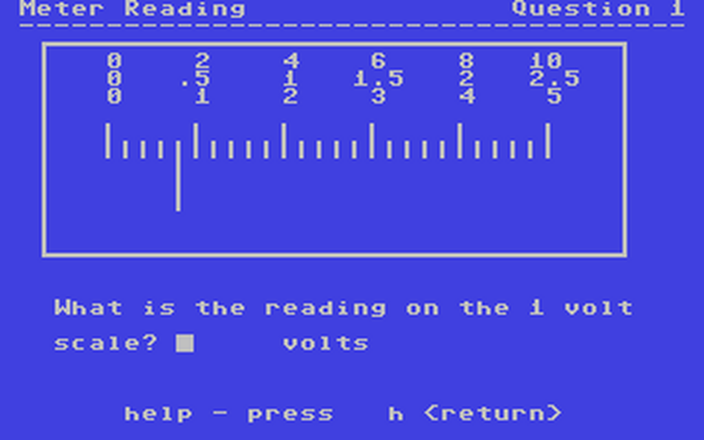 C64 GameBase Meter_Reading Commodore_Educational_Software 1983