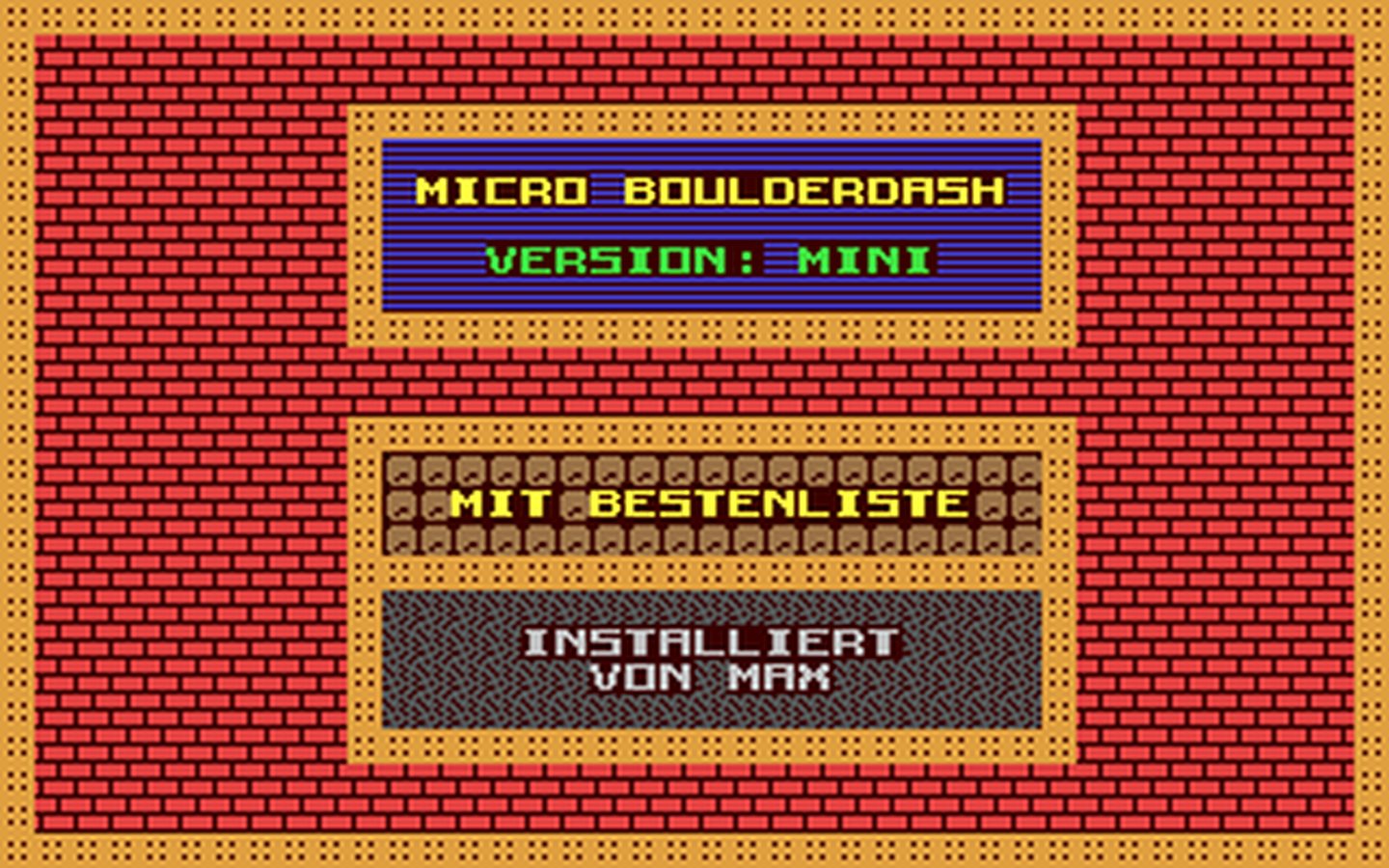 C64 GameBase Micro_Boulderdash_Mini (Not_Published)