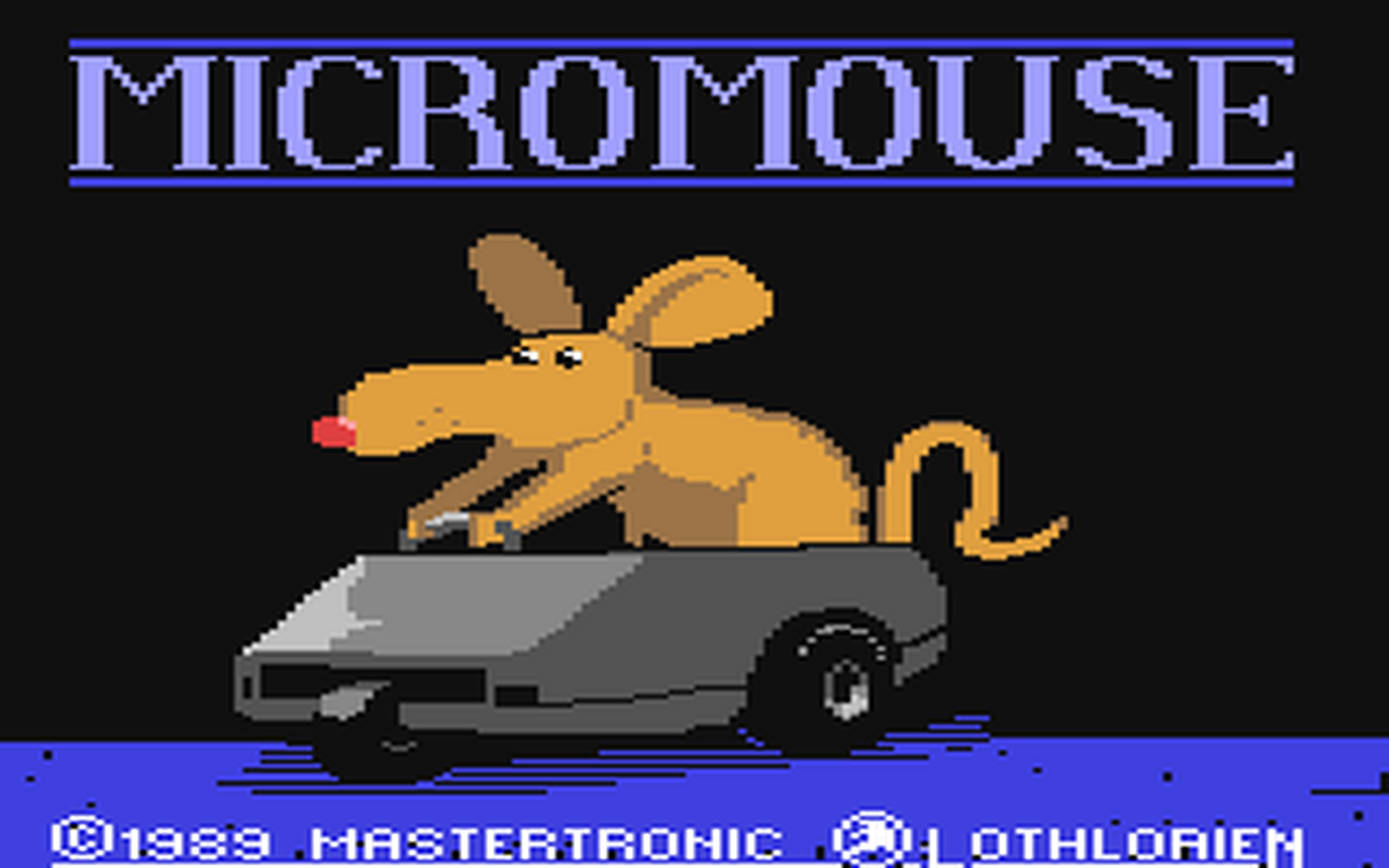 C64 GameBase Micro_Mouse Mastertronic 1989