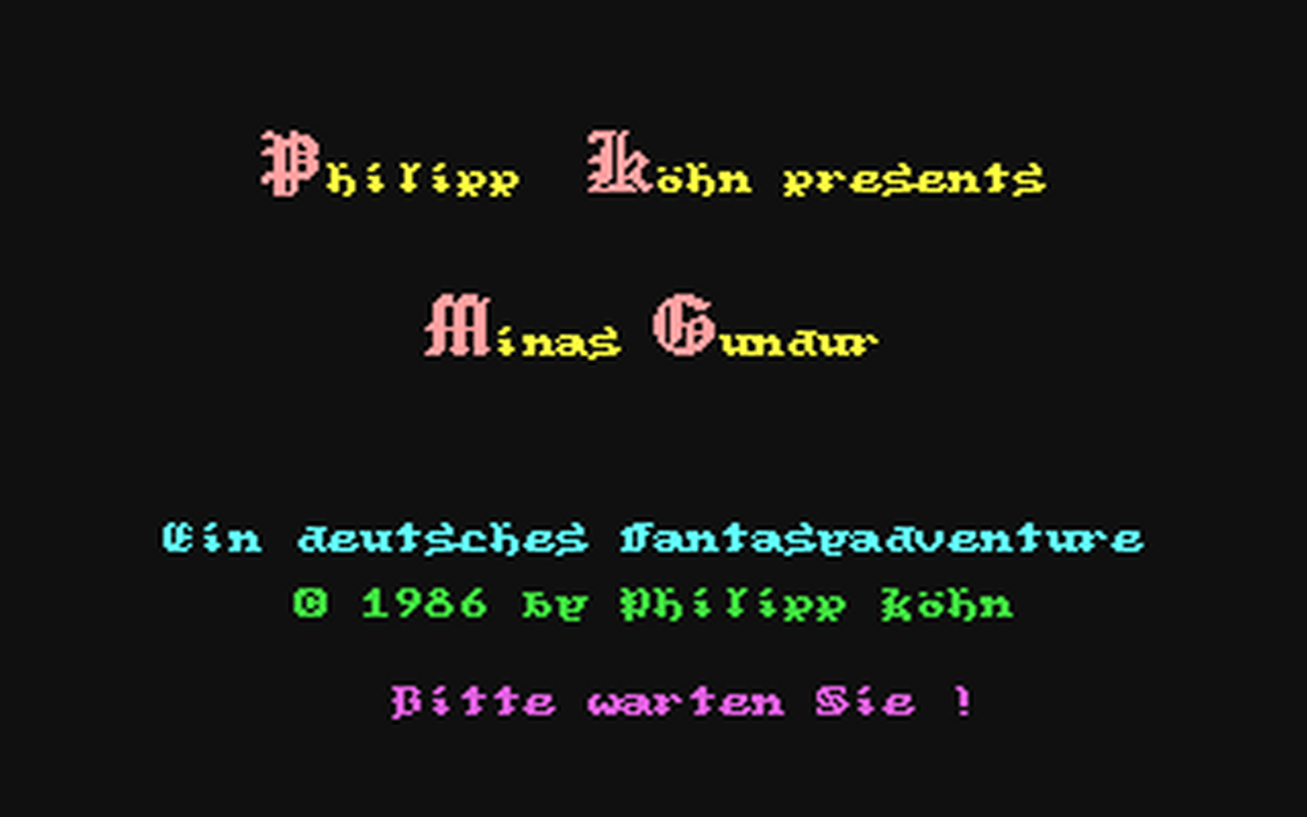 C64 GameBase Minas_Gundur Tronic_Verlag_GmbH/Compute_mit 1987