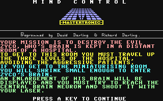 C64 GameBase Mind_Control Mastertronic 1984