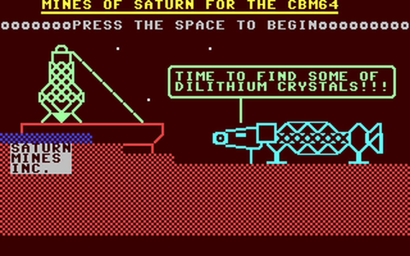 C64 GameBase Mines_of_Saturn Saturn_Developments 1983