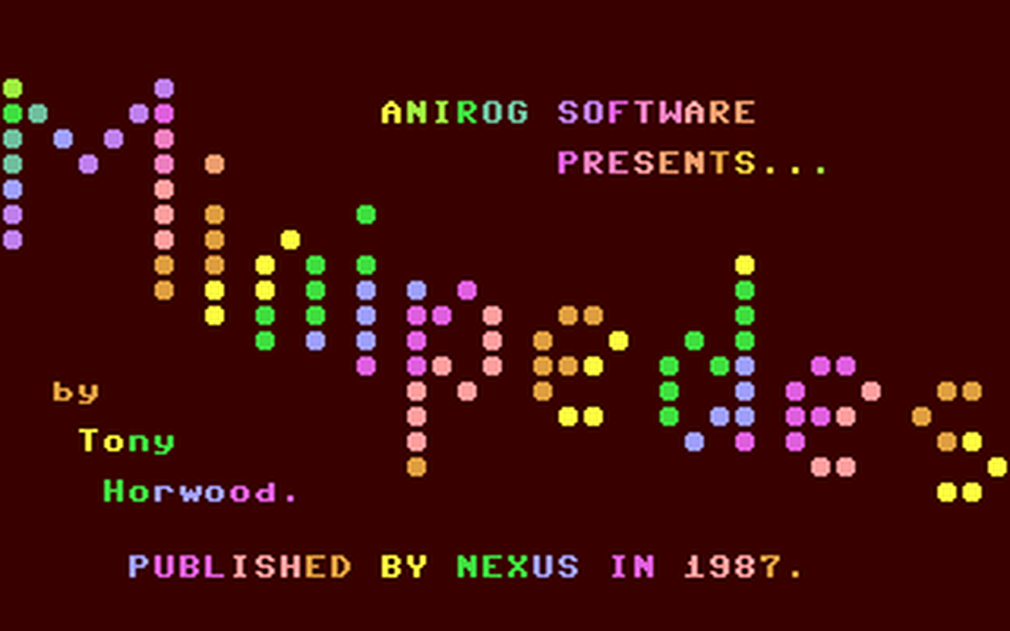 C64 GameBase Minipedes Anirog_Software 1984