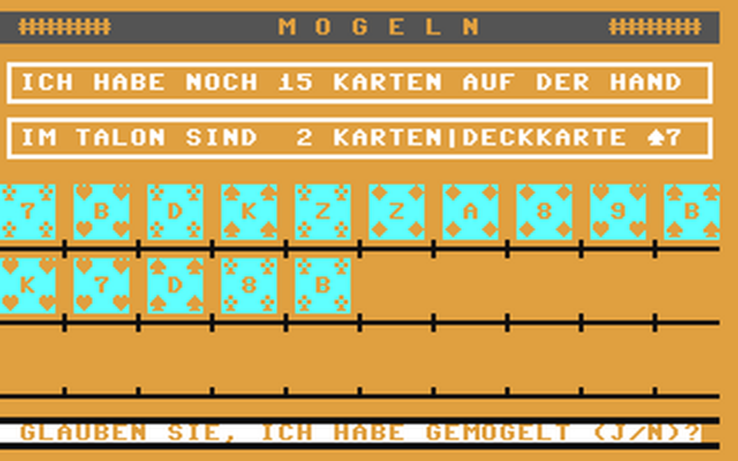 C64 GameBase Mogeln Syntax_Magazin/Syntax-GmbH 1983