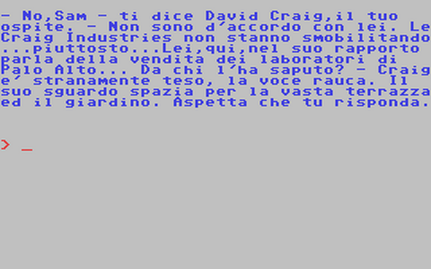 C64 GameBase Morte_sulla_Terrazza Systems_Editoriale_s.r.l./I_Gialli_Commodore 1987