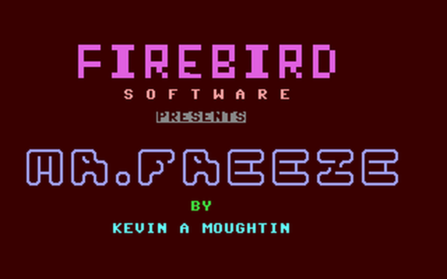 C64 GameBase Mr._Freeze Firebird 1984