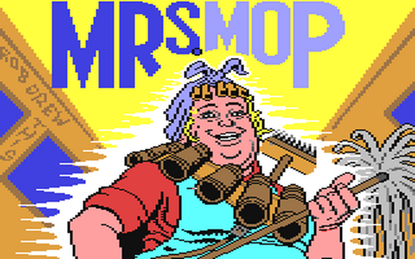 C64 GameBase Mrs._Mop Ariolasoft/Reaktör_Software 1987