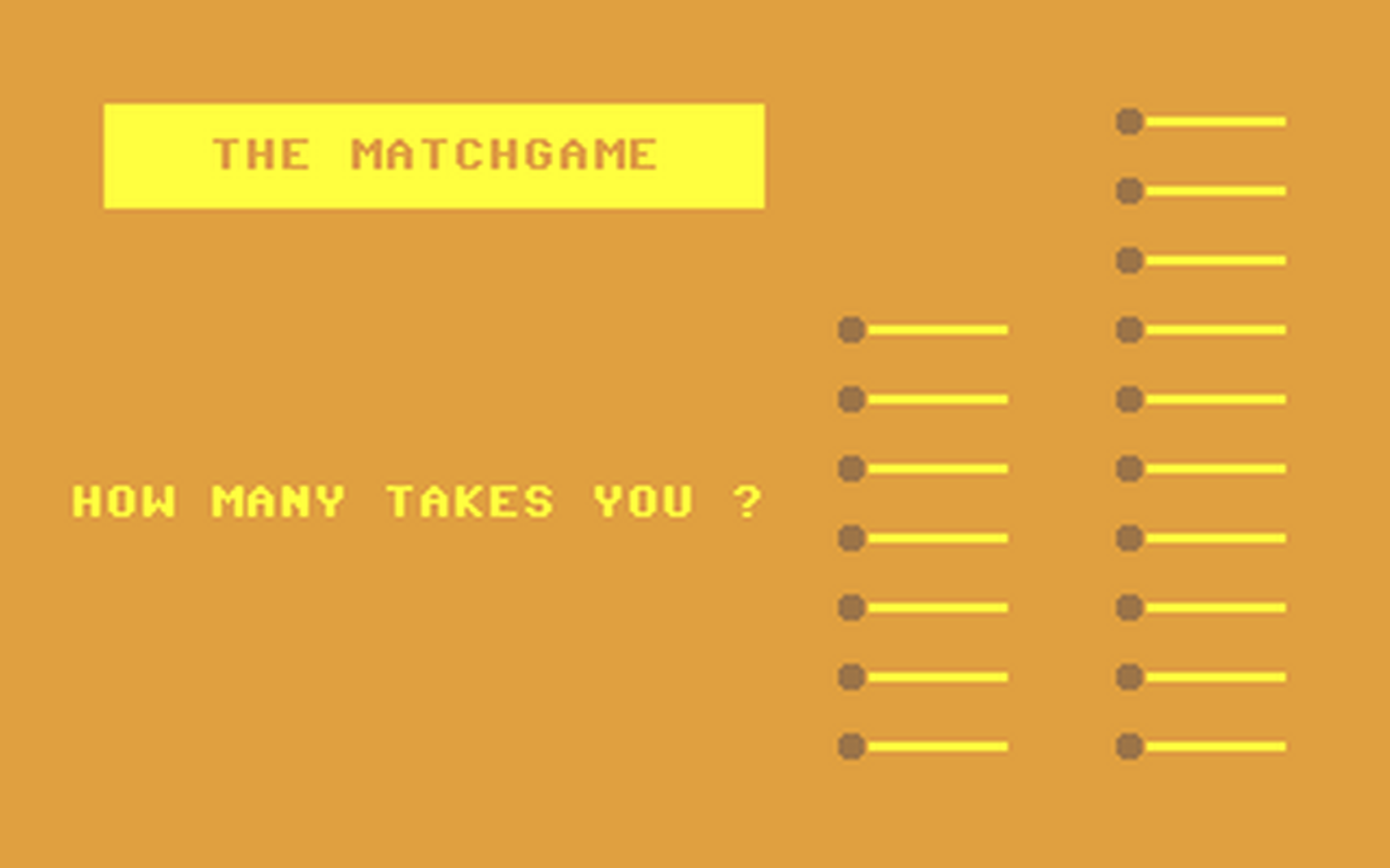 C64 GameBase Matchgame,_The (Not_Published) 1987