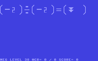 C64 GameBase Negative_Numbers Milliken