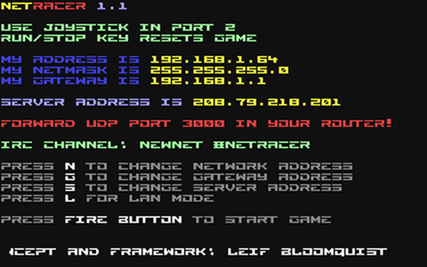 C64 GameBase NetRacer (Public_Domain) 2008