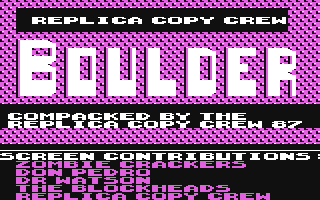 C64 GameBase No_One's_Boulder_01 (Not_Published) 1987