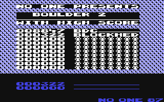 C64 GameBase No_One's_Boulder_02 (Not_Published) 1986