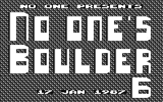 C64 GameBase No_One's_Boulder_06 (Not_Published) 1987
