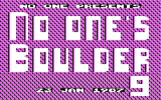 C64 GameBase No_One's_Boulder_09 (Not_Published) 1987
