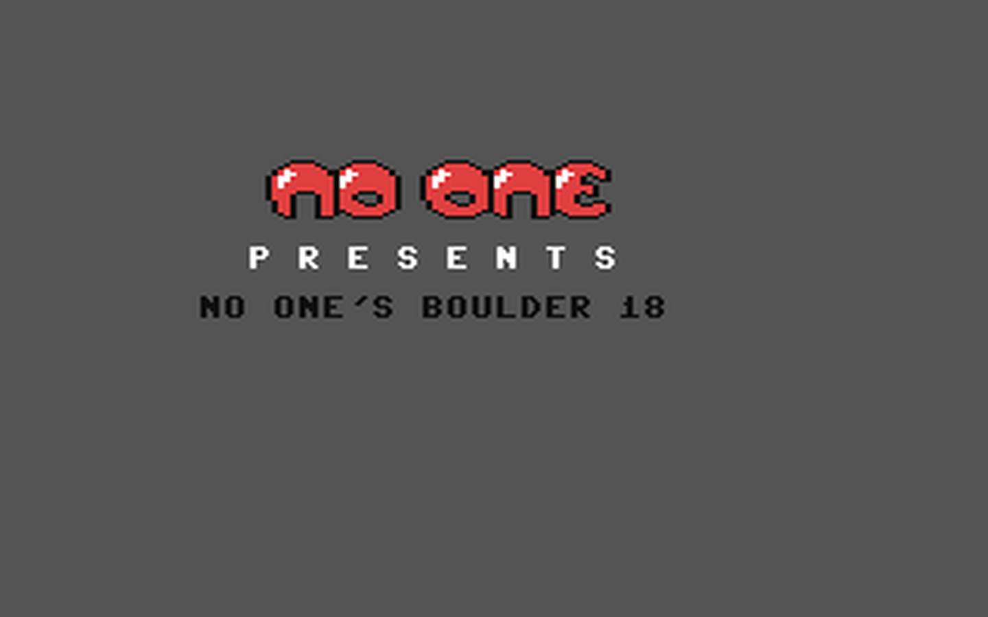 C64 GameBase No_One's_Boulder_18 (Not_Published) 1987