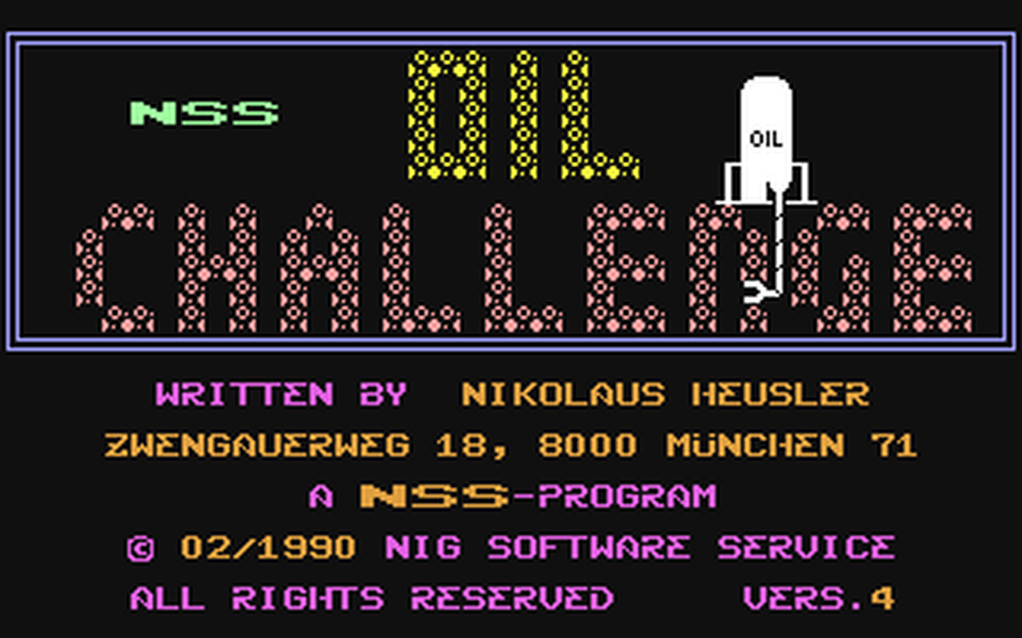C64 GameBase Oil_Challenge Markt_&_Technik/64'er 1990