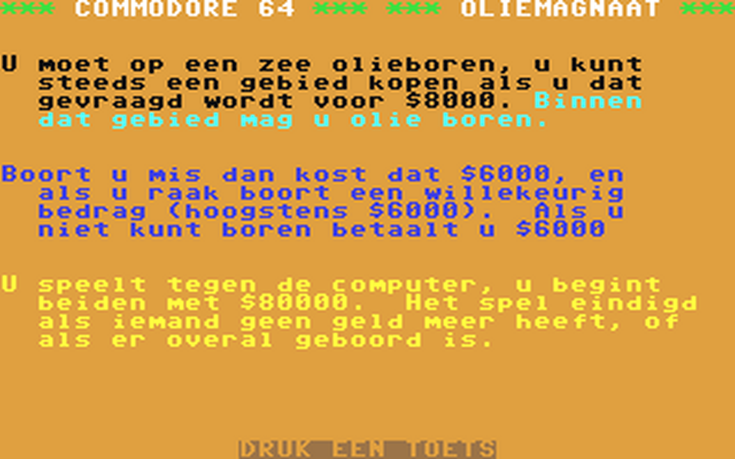 C64 GameBase Oliemagnaat Courbois_Software 1984