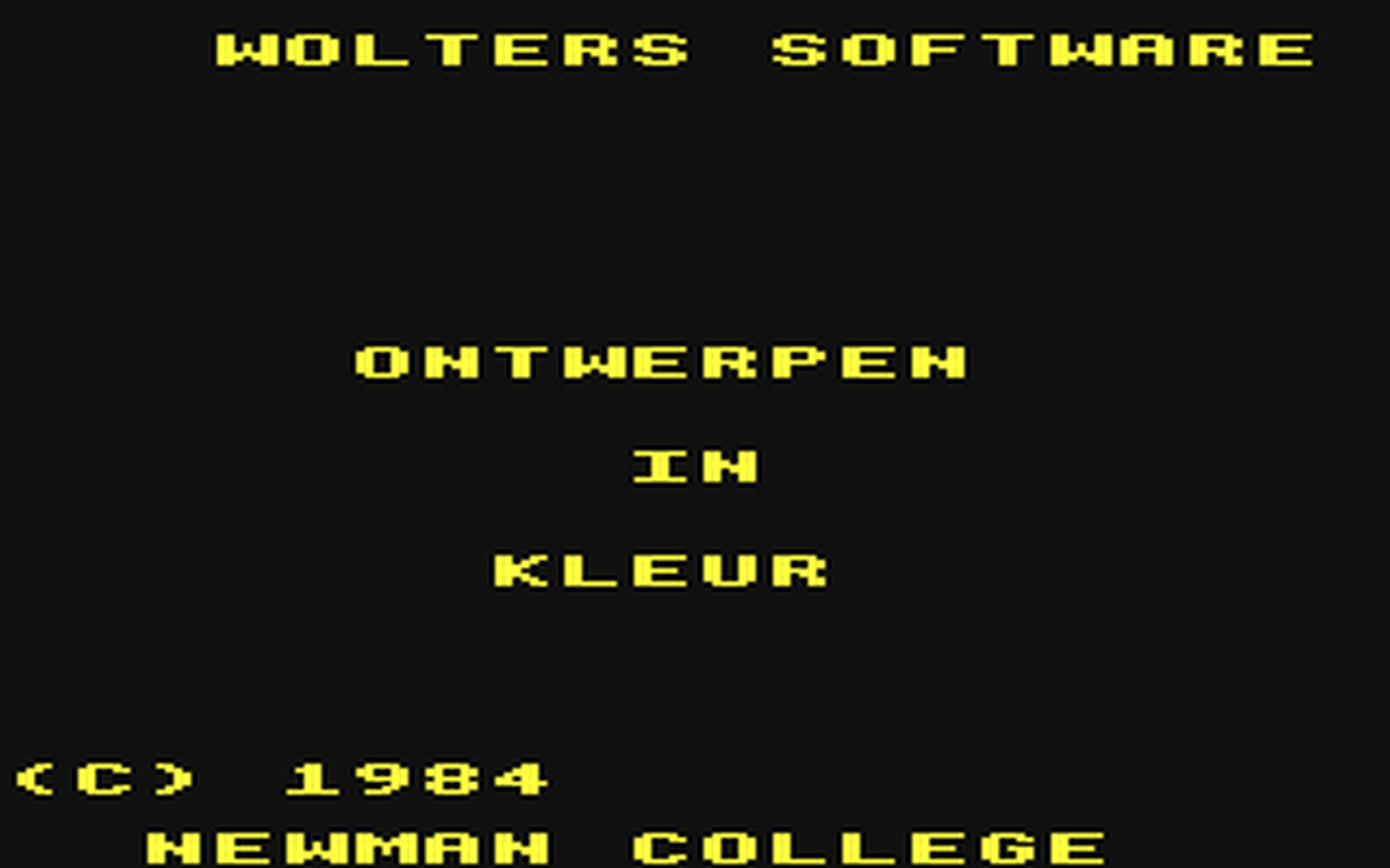 C64 GameBase Ontwerpen_in_kleur Wolters_Software 1984