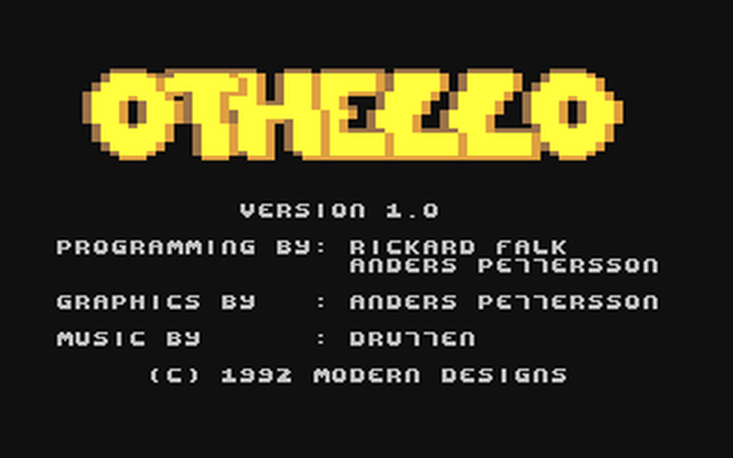 C64 GameBase Othello Modern_Designs 1992